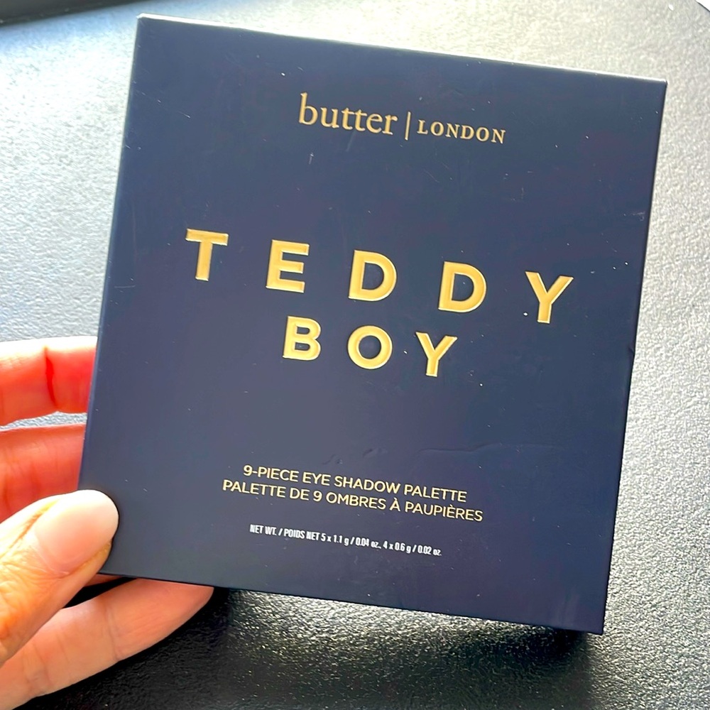 NEW! Butter London teddy boy eyeshadow palette
